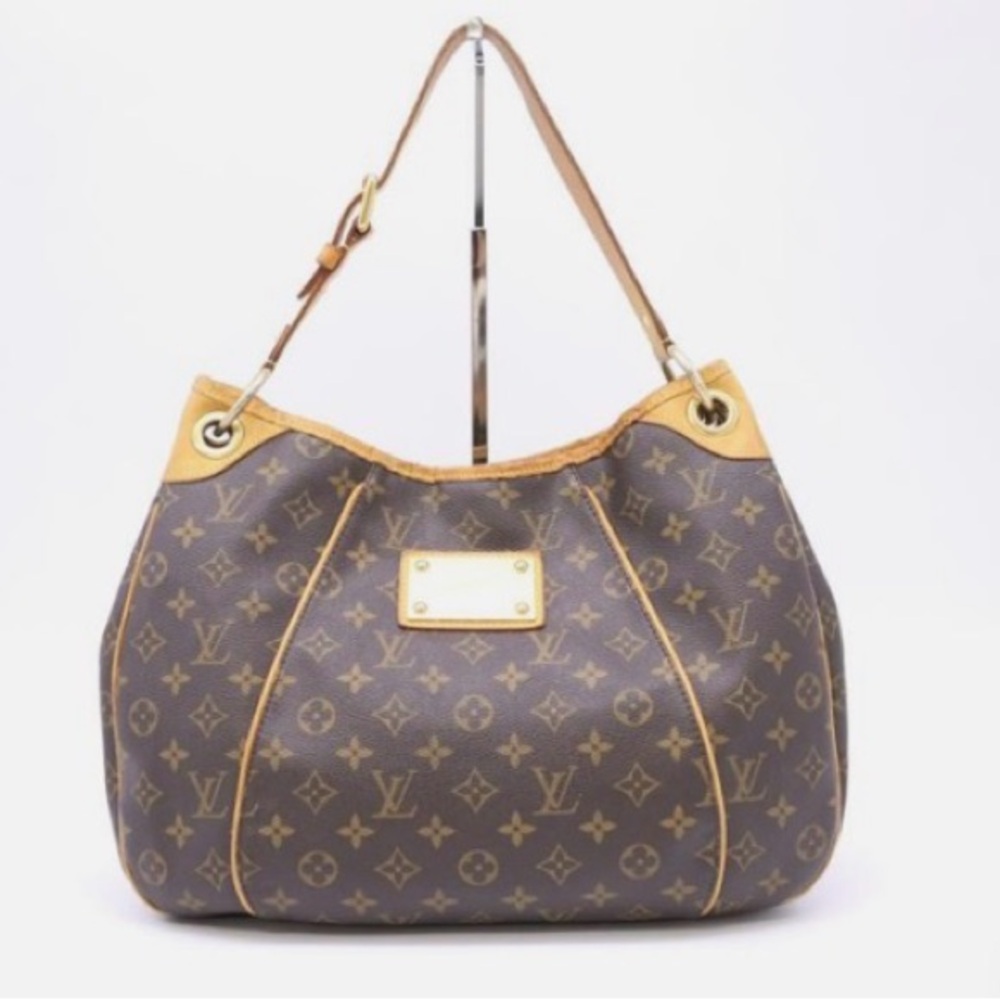 Louis Vuitton Classic Galleria Brown and Tan Shoulder Bag